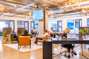 1 Person Coworking Desk