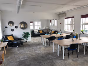 2 Person Coworking Desk