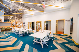 5 Person Coworking Desk