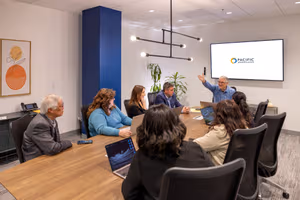 5 Person Coworking Desk