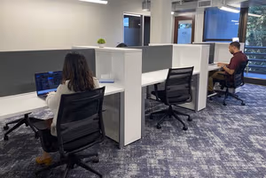 2 Person Coworking Desk