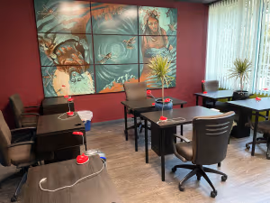 1 Person Coworking Desk