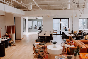 5 Person Coworking Desk