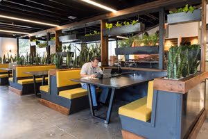 4 Person Coworking Desk