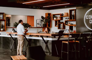 1 Person Coworking Desk