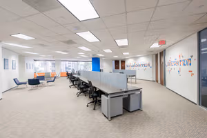 3 Person Coworking Desk