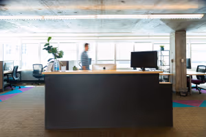 5 Person Coworking Desk