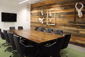 3 Person Coworking Desk