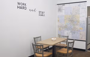 3 Person Coworking Desk
