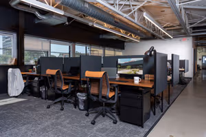 5 Person Coworking Desk