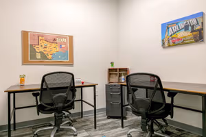 1 Person Coworking Desk