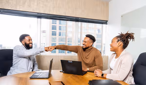 2 Person Coworking Desk