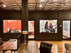 5 Person Coworking Desk