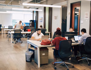 2 Person Coworking Desk