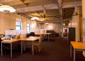 3 Person Coworking Desk