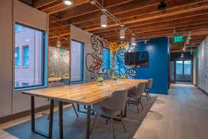 5 Person Coworking Desk