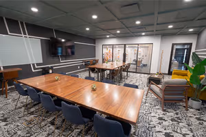 3 Person Coworking Desk