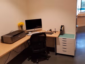 3 Person Coworking Desk