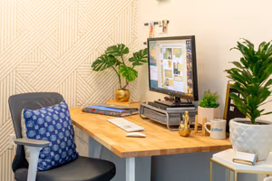 1 Person Coworking Desk