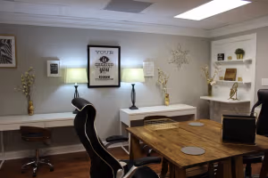 3 Person Coworking Desk