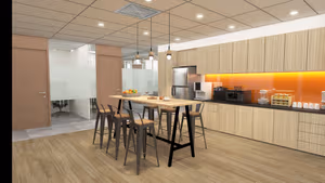 4 Person Private Office