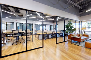 3 Person Coworking Desk