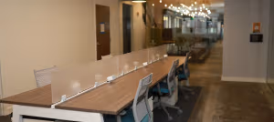 5 Person Coworking Desk