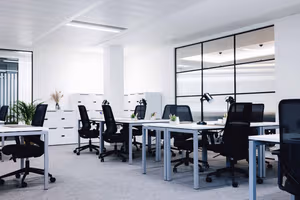 5 Person Coworking Desk