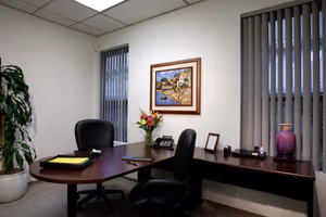 3 Person Coworking Desk