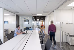 3 Person Coworking Desk