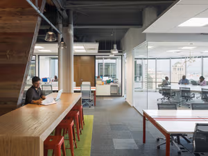 5 Person Coworking Desk