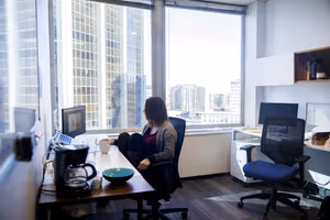 1 Person Coworking Desk