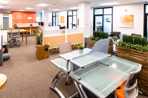 4 Person Coworking Desk
