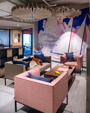 2 Person Coworking Desk