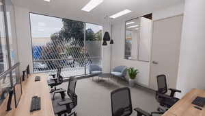 4 Person Private Office