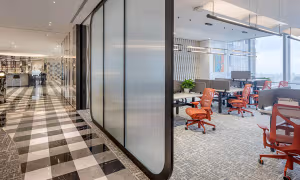 4 Person Coworking Desk