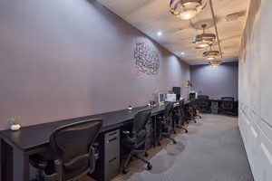 3 Person Coworking Desk