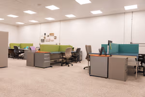 3 Person Coworking Desk