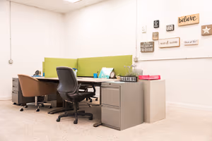 2 Person Coworking Desk