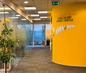 3 Person Coworking Desk