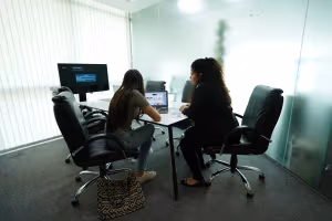 2 Person Coworking Desk