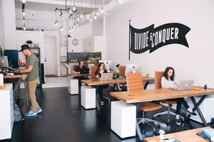 2 Person Coworking Desk