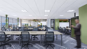 100 Person Private Office