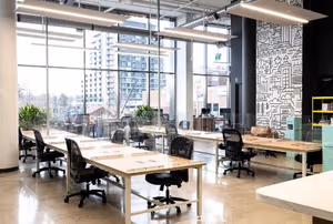 1 Person Coworking Desk