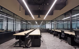 1 Person Coworking Desk