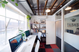 2 Person Coworking Desk