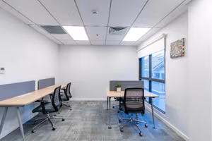 3 Person Coworking Desk