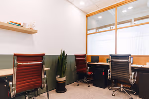 3 Person Coworking Desk