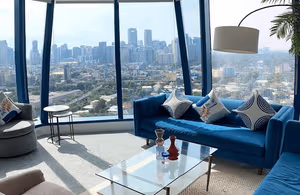 3 Person Coworking Desk