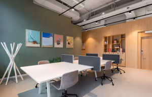 3 Person Private Office